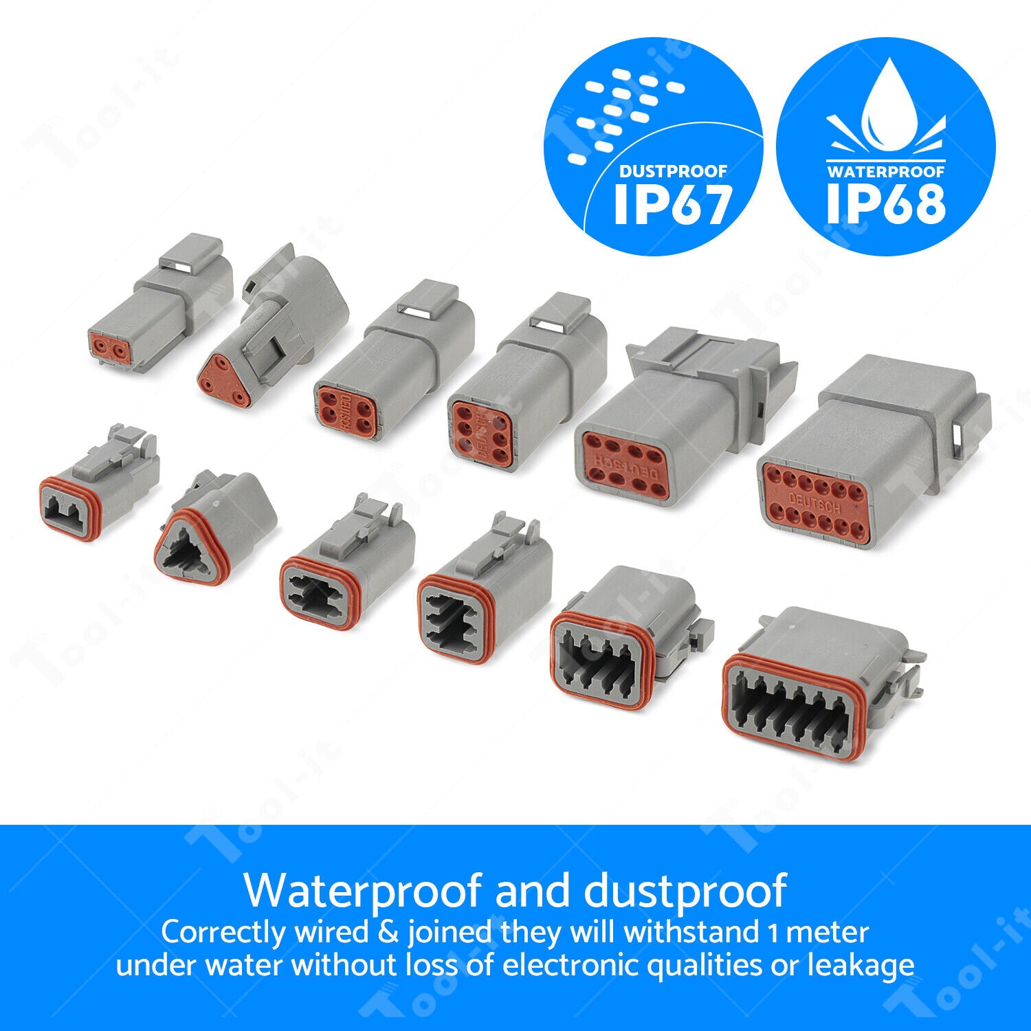 Deutsch DT Stiks sæt til bil industrien - LifafaDenmark Aps
