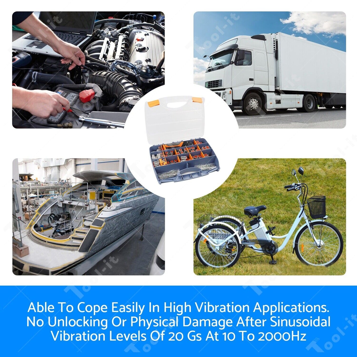 Deutsch DT Stiks sæt til bil industrien - LifafaDenmark Aps