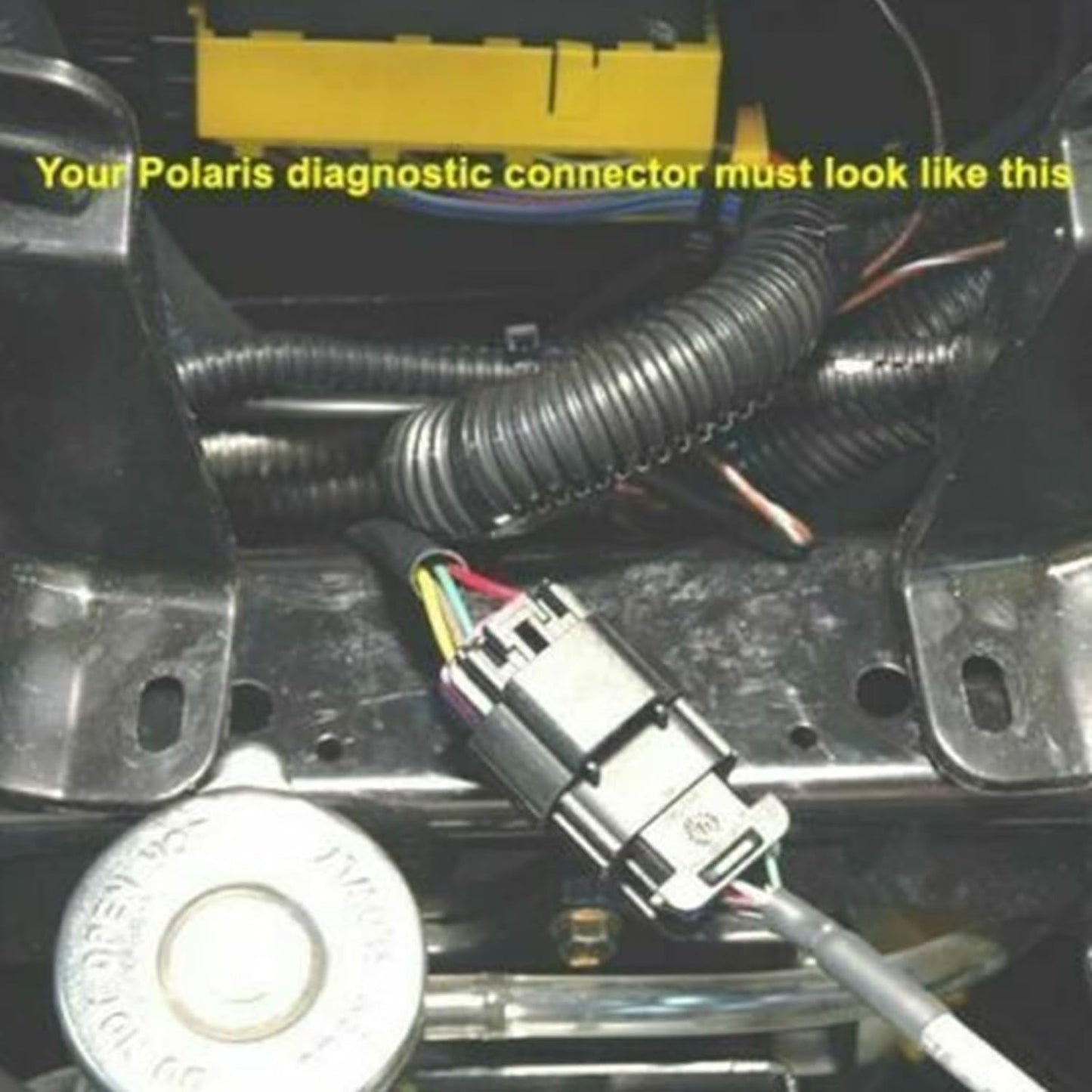 8 bens til 16 bens OBD2-adapter til Polaris RZR XP1000 og Sportsman 570/850