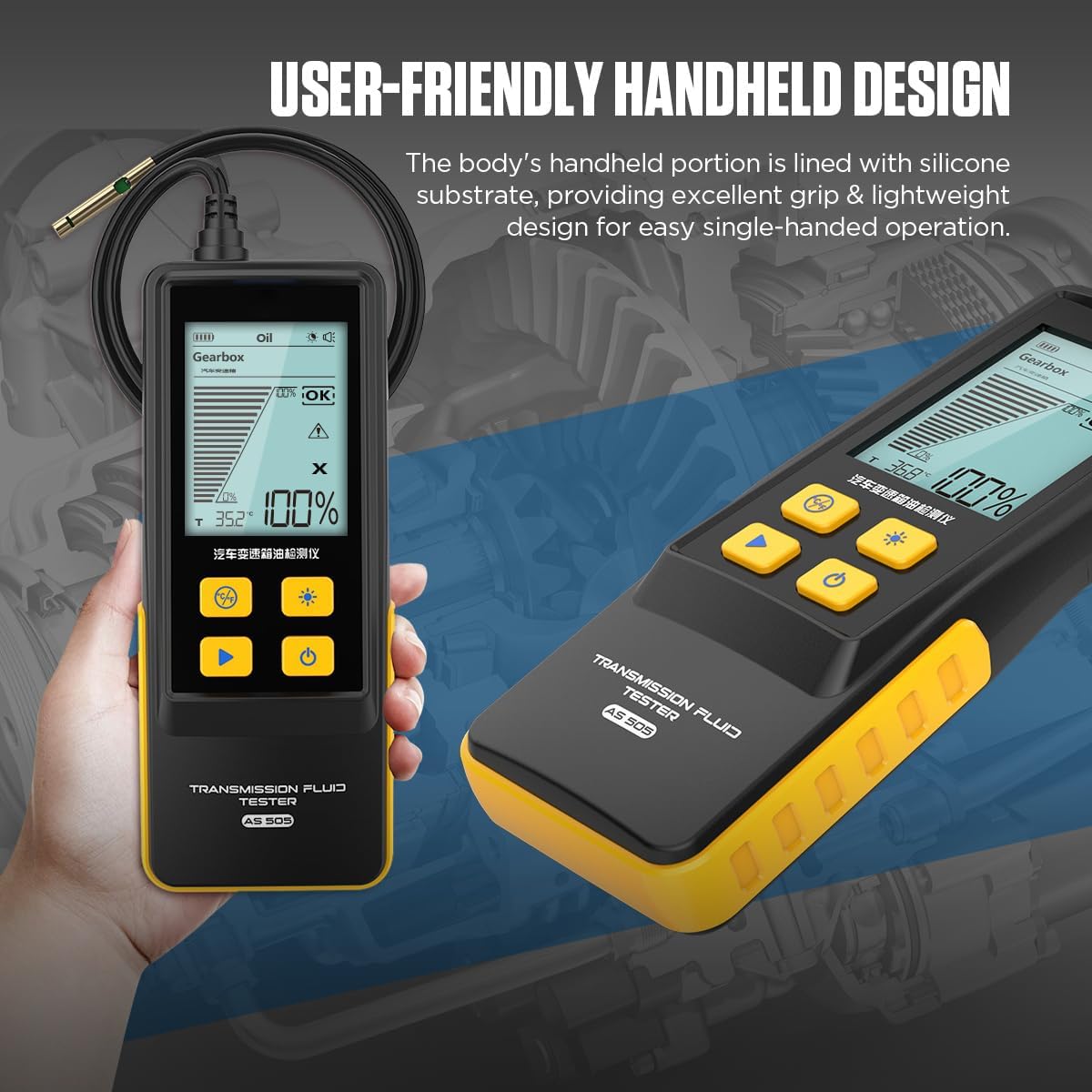 Transmissions væske tester Autool AS505 Gearkasse olie kvalitets test detektor, - LifafaDenmark Aps