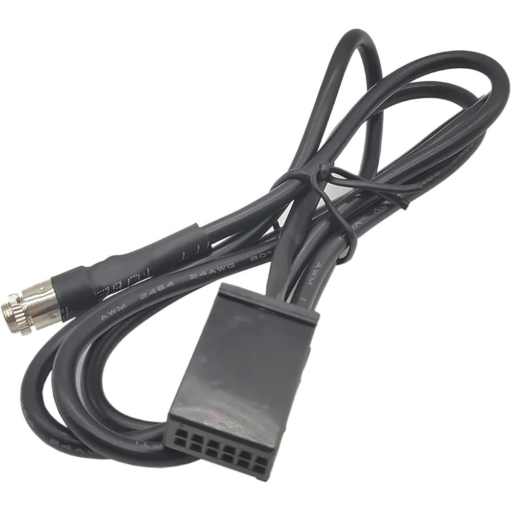 3,5 mm AUX-adapter kabel til BMW Z4 E85 E86 X3 E83 Mini R53 CD53 12-benet Quadlock - LifafaDenmark Aps