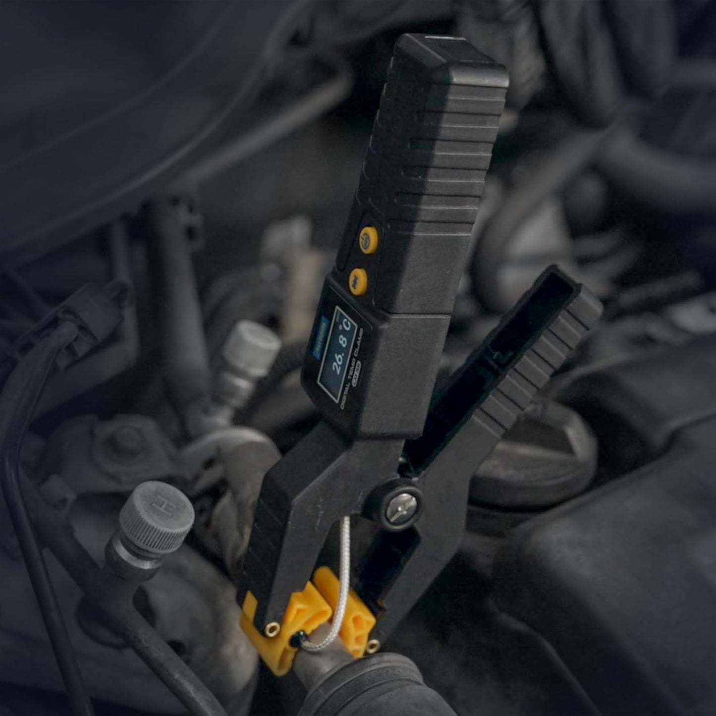 AUTOOL digitalt termometer HVAC, rørklemme termometer til varme- og køle systemer - LifafaDenmark Aps