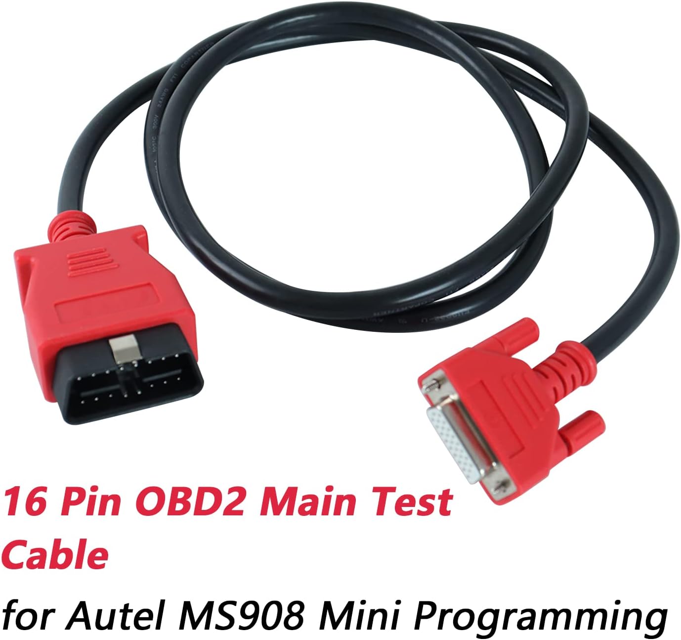 Hoved test kabel til programmering af Autel MaxiSys kabel stik 26 bens hun til 16 bens OBD2 - LifafaDenmark Aps