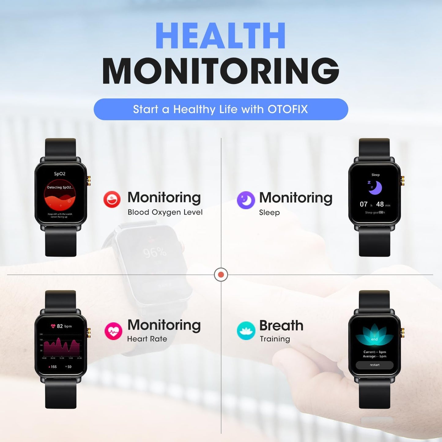 Otofix Smart Key Smart Watch - LifafaDenmark Aps