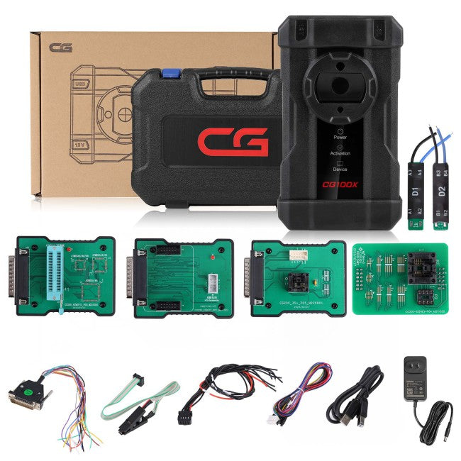 CGDI CG100X Ny Generation Smart Car Programmer til Airbag Nulstilling af Kilometertal og Chip Aflæsning - LifafaDenmark Aps