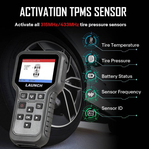 LAUNCH CRT5011E TPMS aktiverings- og diagnose værktøj