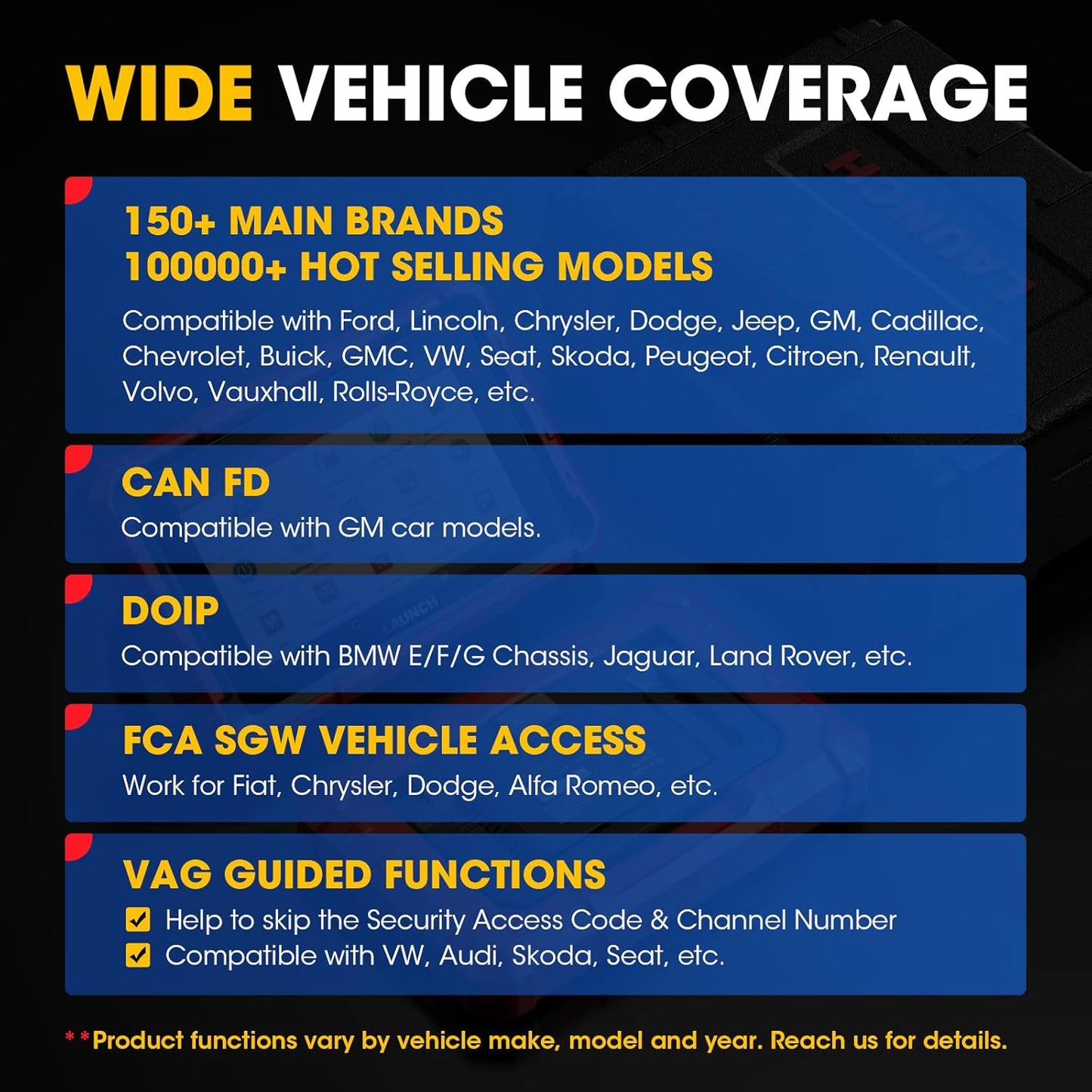 LAUNCH X431 PROS Elite tovejs scannings værktøj, 38+ tjenester, ECU-kodning, komplet system diagnose scanner, - LifafaDenmark Aps