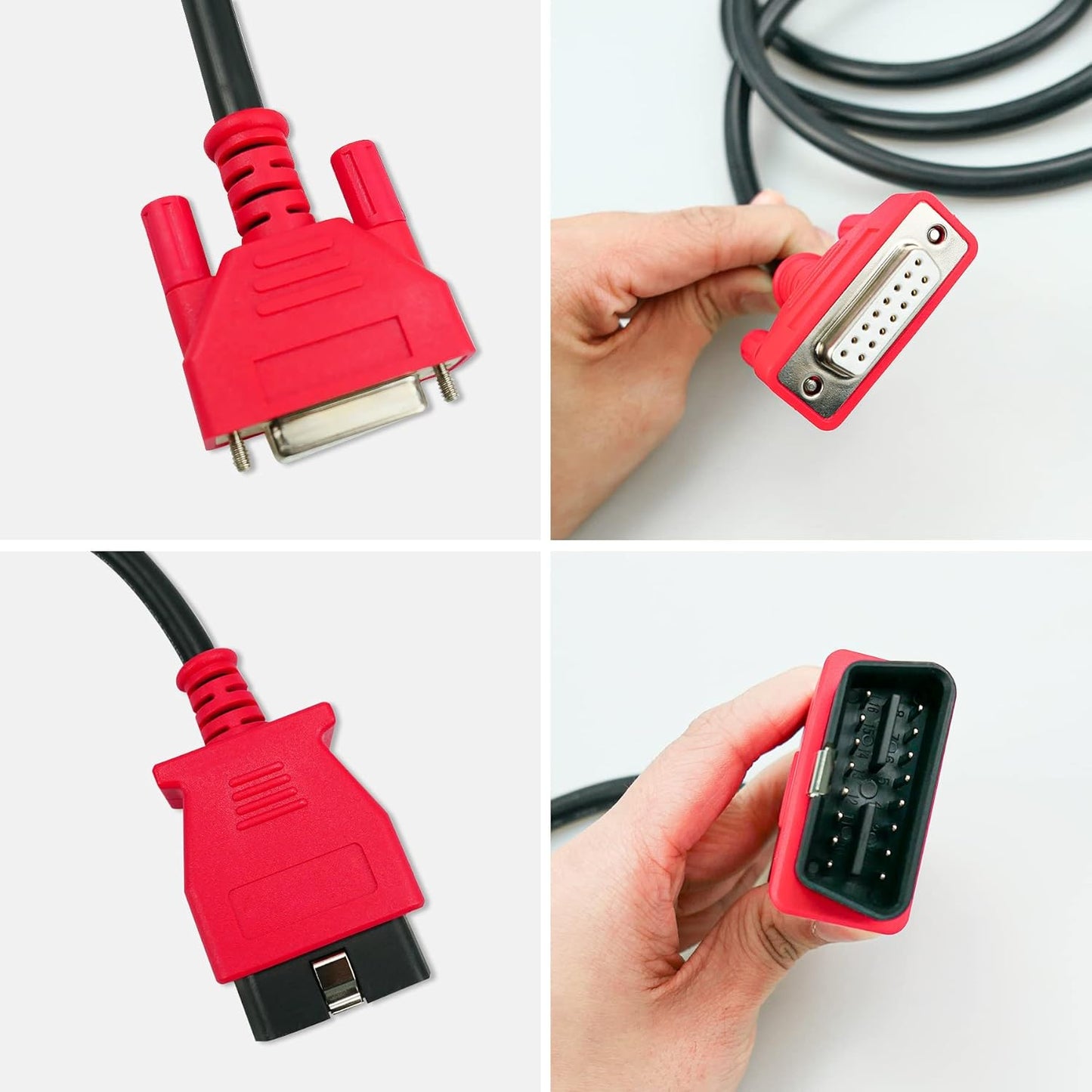 Diagnostisk kabel til Autel MS906, MS905, MS908 15 benet hun stik til 16 benet OBDII - LifafaDenmark Aps