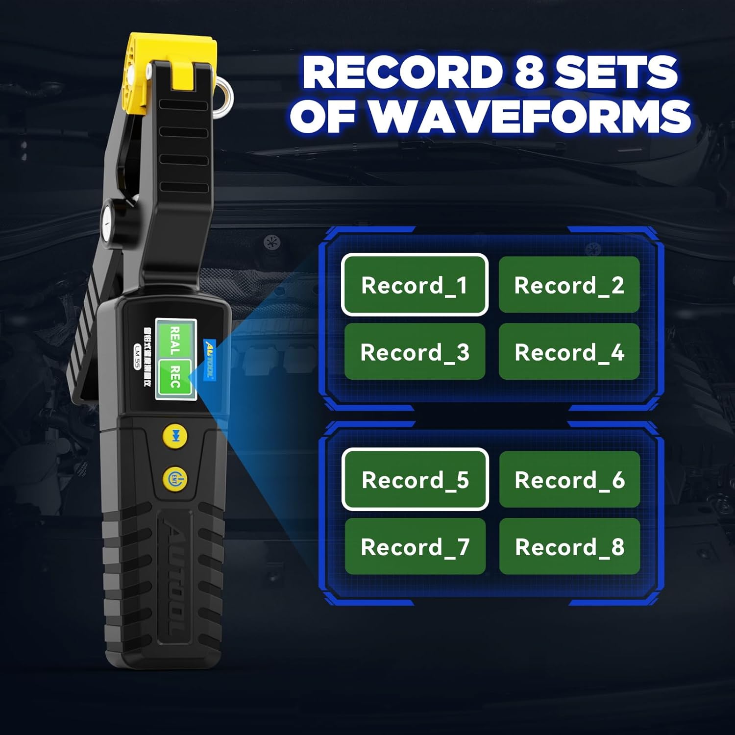 AUTOOL digitalt termometer HVAC, rørklemme termometer til varme- og køle systemer - LifafaDenmark Aps