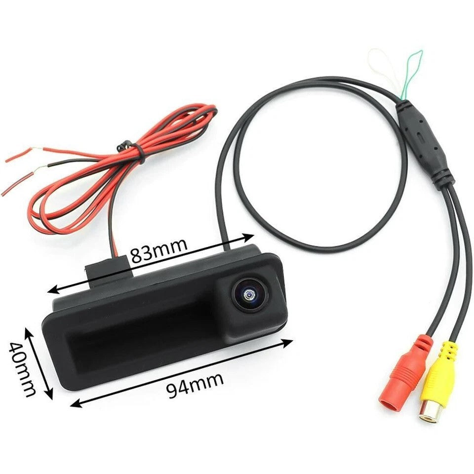 Bakkamera til Ford C-Max S-Max Focus Galaxy Mk2 Bagklap håndtag 720p AHD NTSC - LifafaDenmark Aps