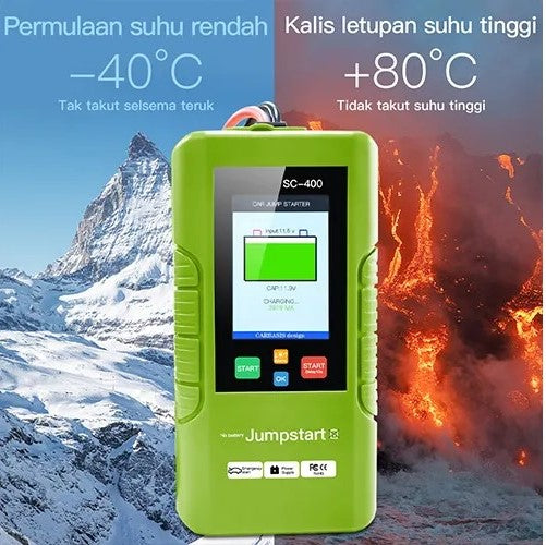 Jdiag SC400 Ultra Kondensator Jump starter - LifafaDenmark Aps