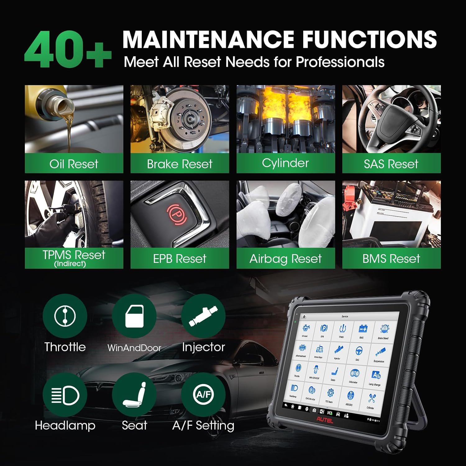 Autel MaxiSYS Ultra EV scanner med EVDiag-kit, højspændings system&nbsp; og batteri pakke analyse, 5-i-1 VCMI, ECU-programmering - LifafaDenmark Aps