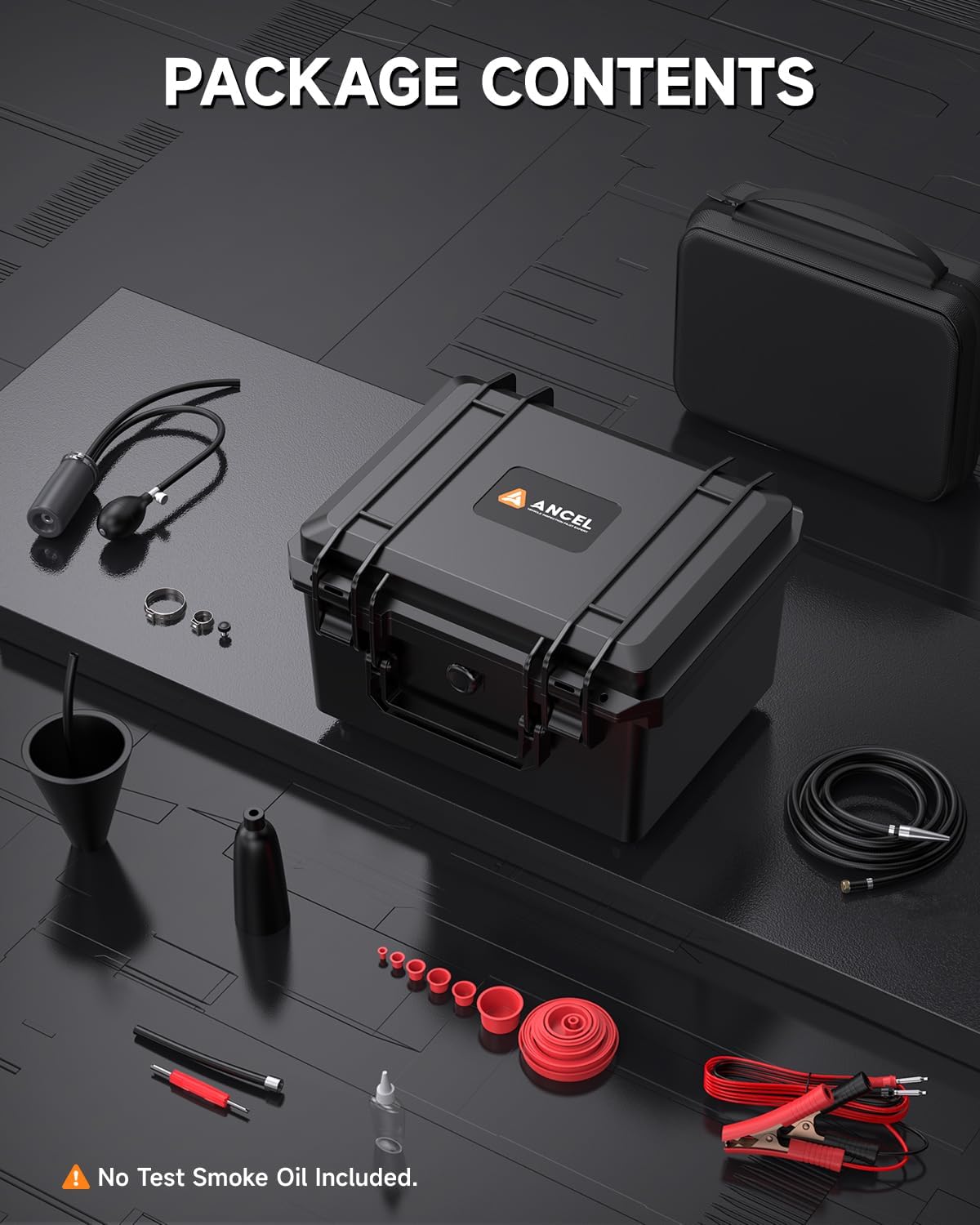 ANCEL L8000 Bilrøg maskine Dual Mode Diagnostisk Lækage tester til Fordampnings- og Turbosystemer