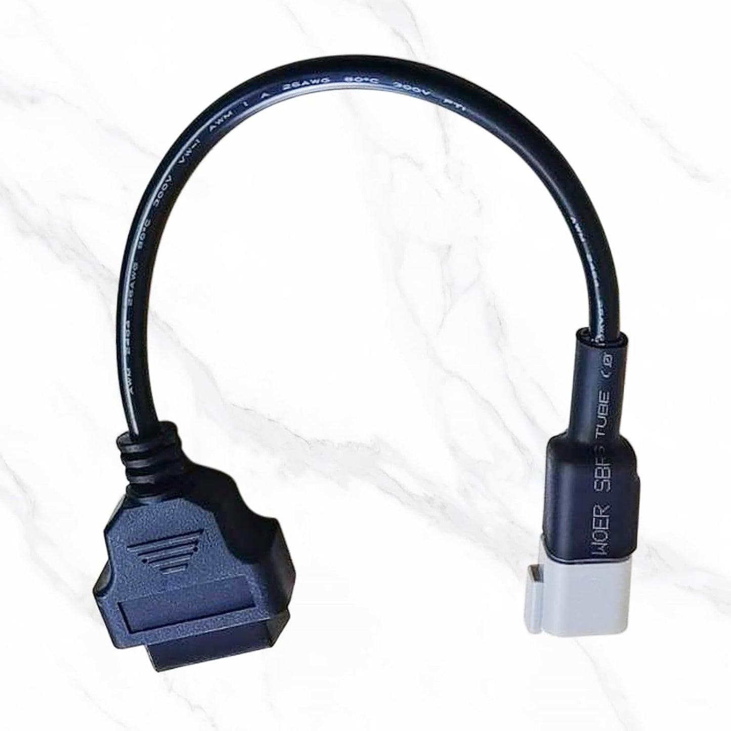 Til BRP CAN-AM MOTO ATV UTV Motorcykel 6PIN til 16PIN Diagnostisk Kabel Adapter