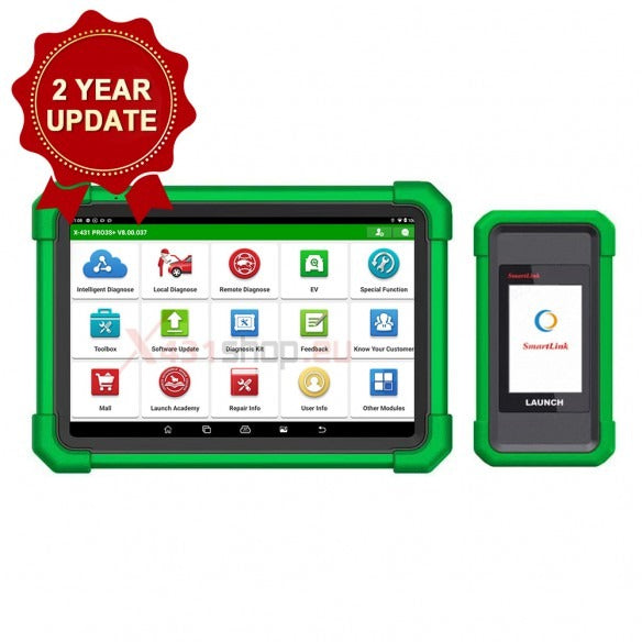 LAUNCH X-431 PRO3S+ EV understøttelse J2534 CAN FD DoIP topologi kortlægning