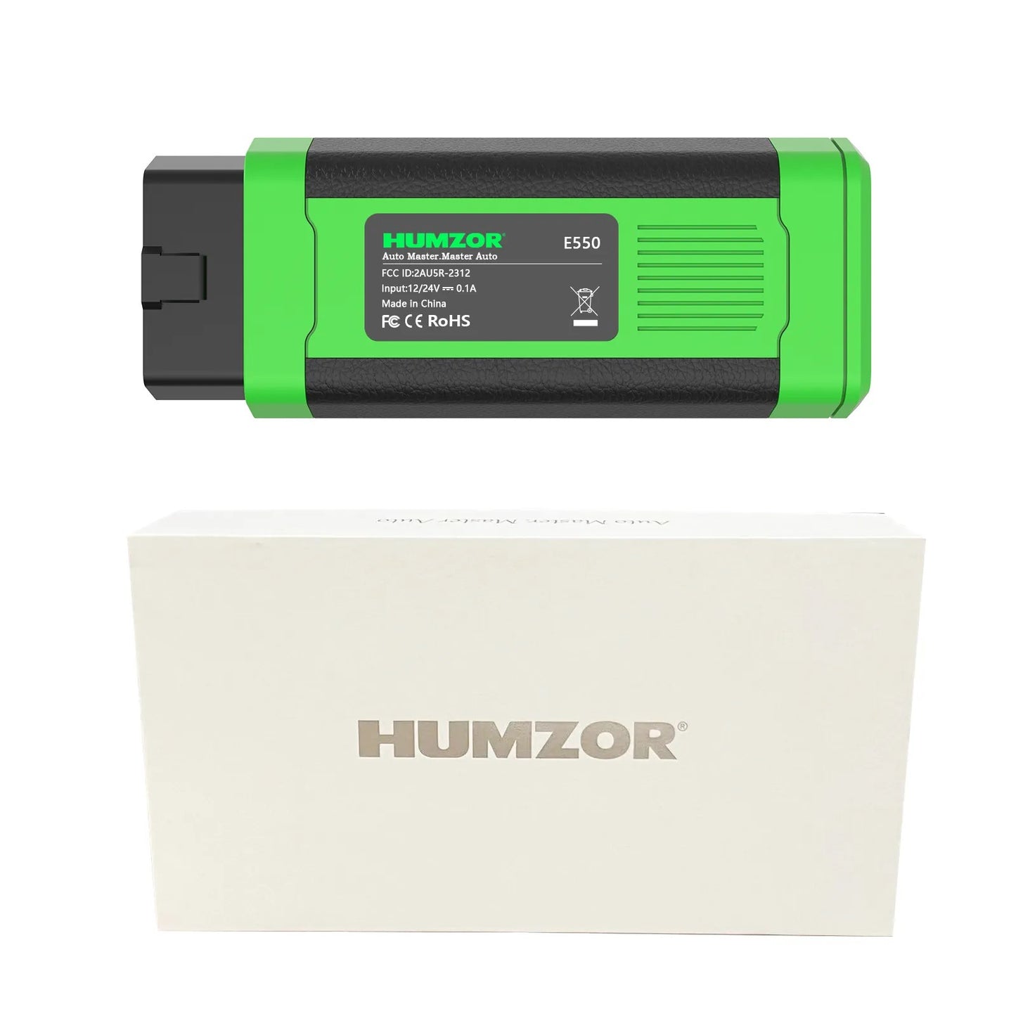 HUMZOR E550 OBD2 Elektronisk EV Bil Scanner til Benzin Pure Electric Hybrid EV PHEV