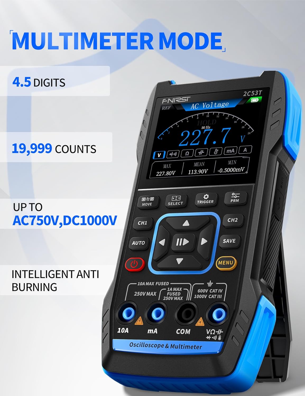 3 IN1 digital oscilloskop multimeter DDS Generator