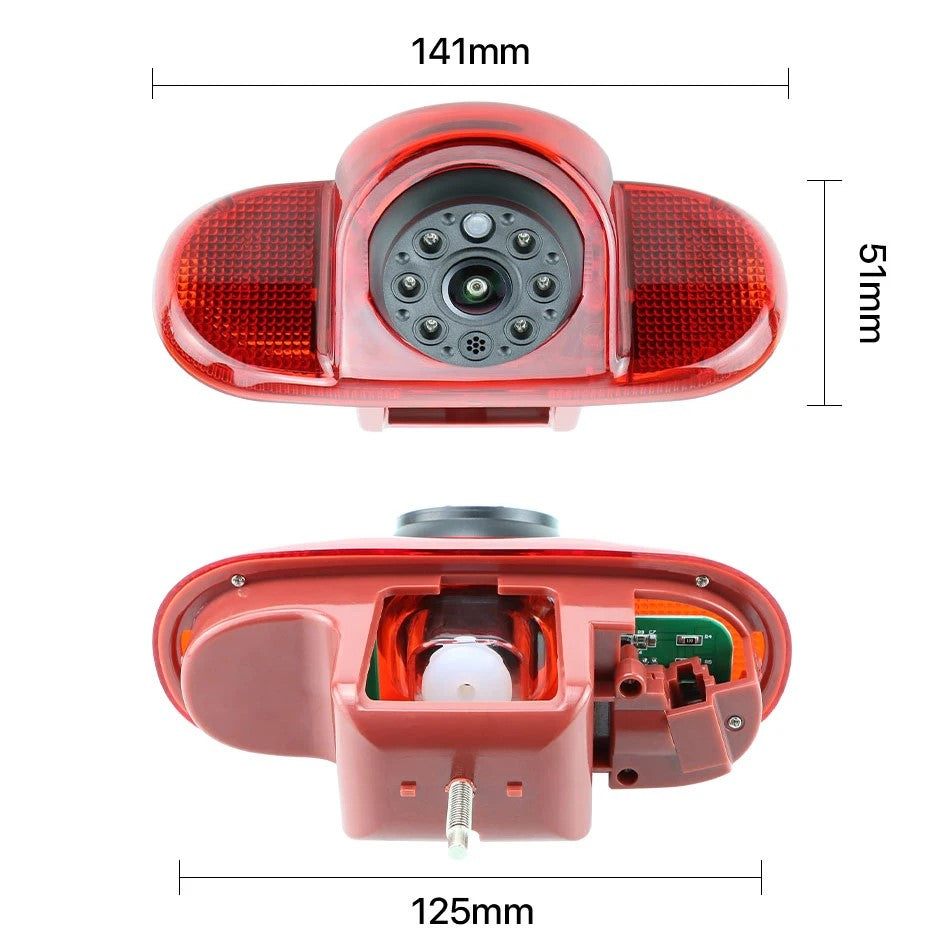 Bakkamera til Renault Trafic Mk2 X83 Opel Vivaro Mk1 bremselys - LifafaDenmark Aps