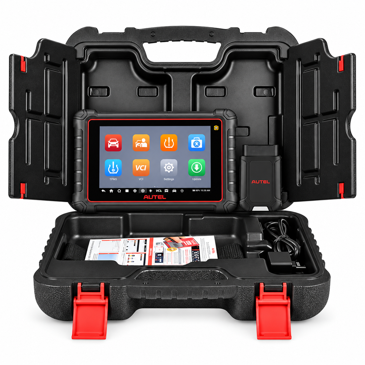 Autel MaxiCOM MK900TS, Top TPMS Program,Relearn, CAN FD & DoIP, 3000+ Active Test, 40+ Service, Bidirectional - LifafaDenmark Aps