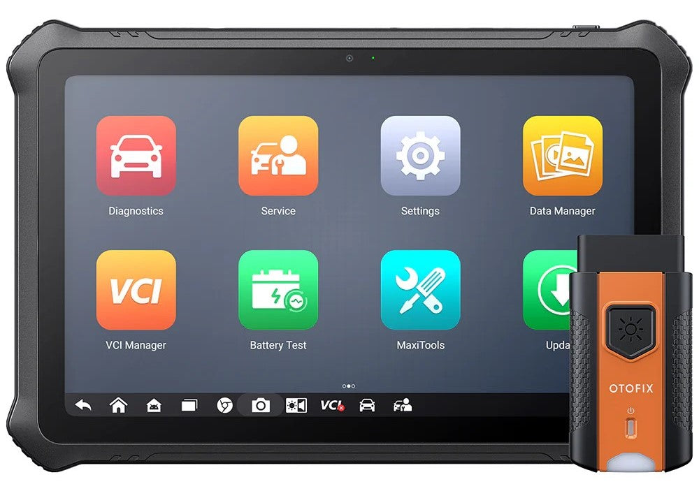OTOFIX D1 Max2 Car Scan Tool Bi-Directional, ECU-kodning, 40+ tjenester, - LifafaDenmark Aps