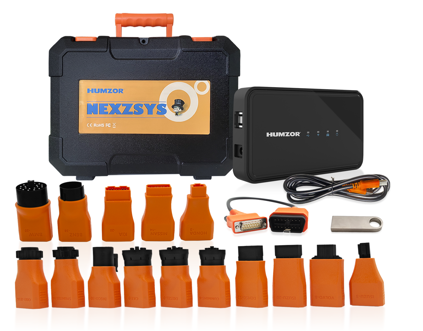 Humzor NexzSYS 906 Supper til Bil, Bus ,Lastbil osv.. fra 12V - 24V - LifafaDenmark Aps