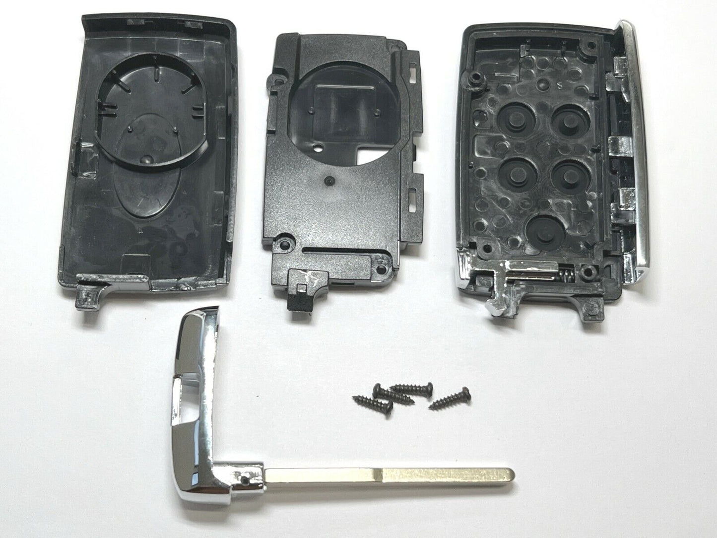 RFC 5 knaps etui til Land Rover Discovery L462 2018-2023 fjernbetjent nøglebrik - LifafaDenmark Aps