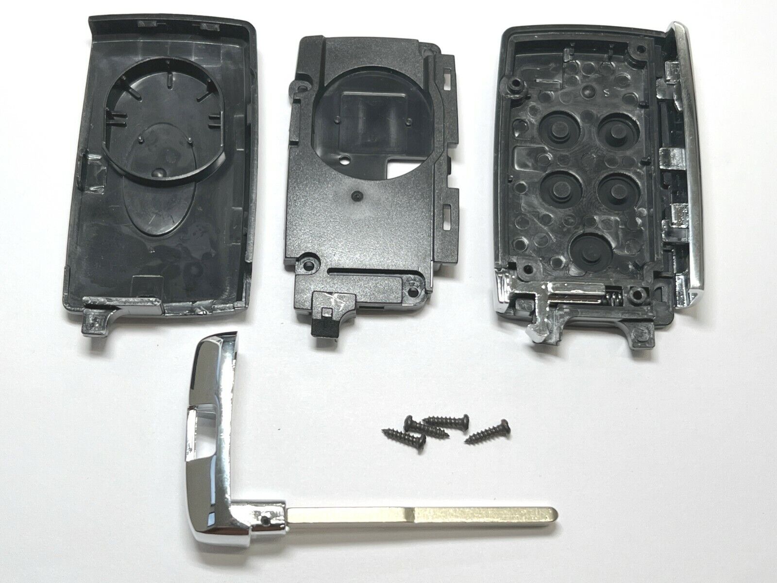 RFC 5 knaps etui til Land Rover Discovery L462 2018-2023 fjernbetjent nøglebrik - LifafaDenmark Aps