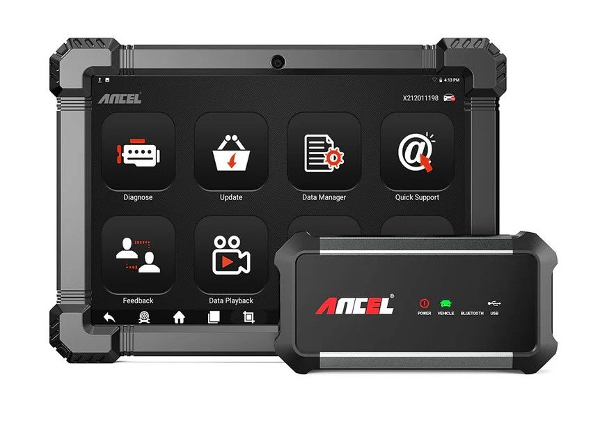 ANCEL X7-HD HGV Truck Lorry Plant Machine Diagnostic Tool OBD2 Scanner