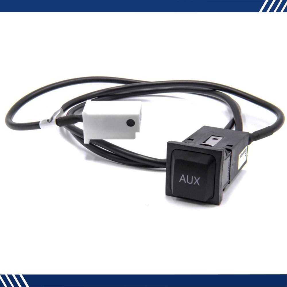 AUX port stik til VW RCD510 RNS510 Golf Mk5 Mk6 Jetta Eos Standard fabriks montering - LifafaDenmark Aps