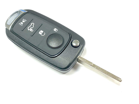 RFC 4 knaps klapnøglehus til Fiat 500X fjernbetjening 2014-2021 SIP22 - LifafaDenmark Aps