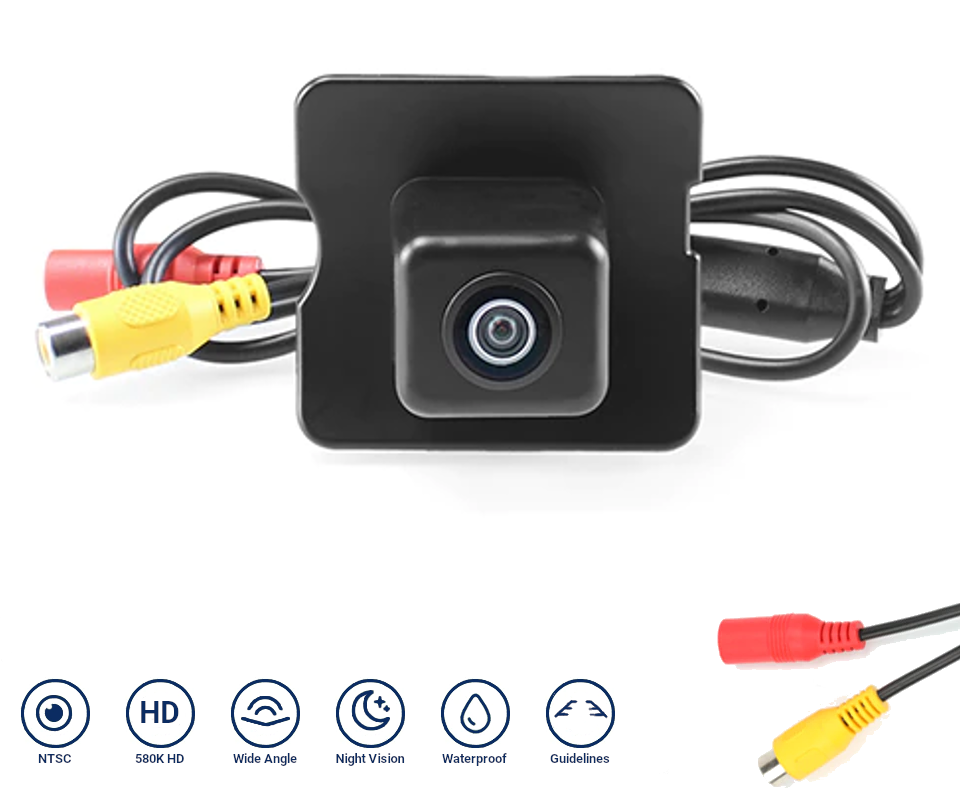 Bakkamera til Mercedes ML Klasse W164 ML300 350 fabriks hul position - LifafaDenmark Aps