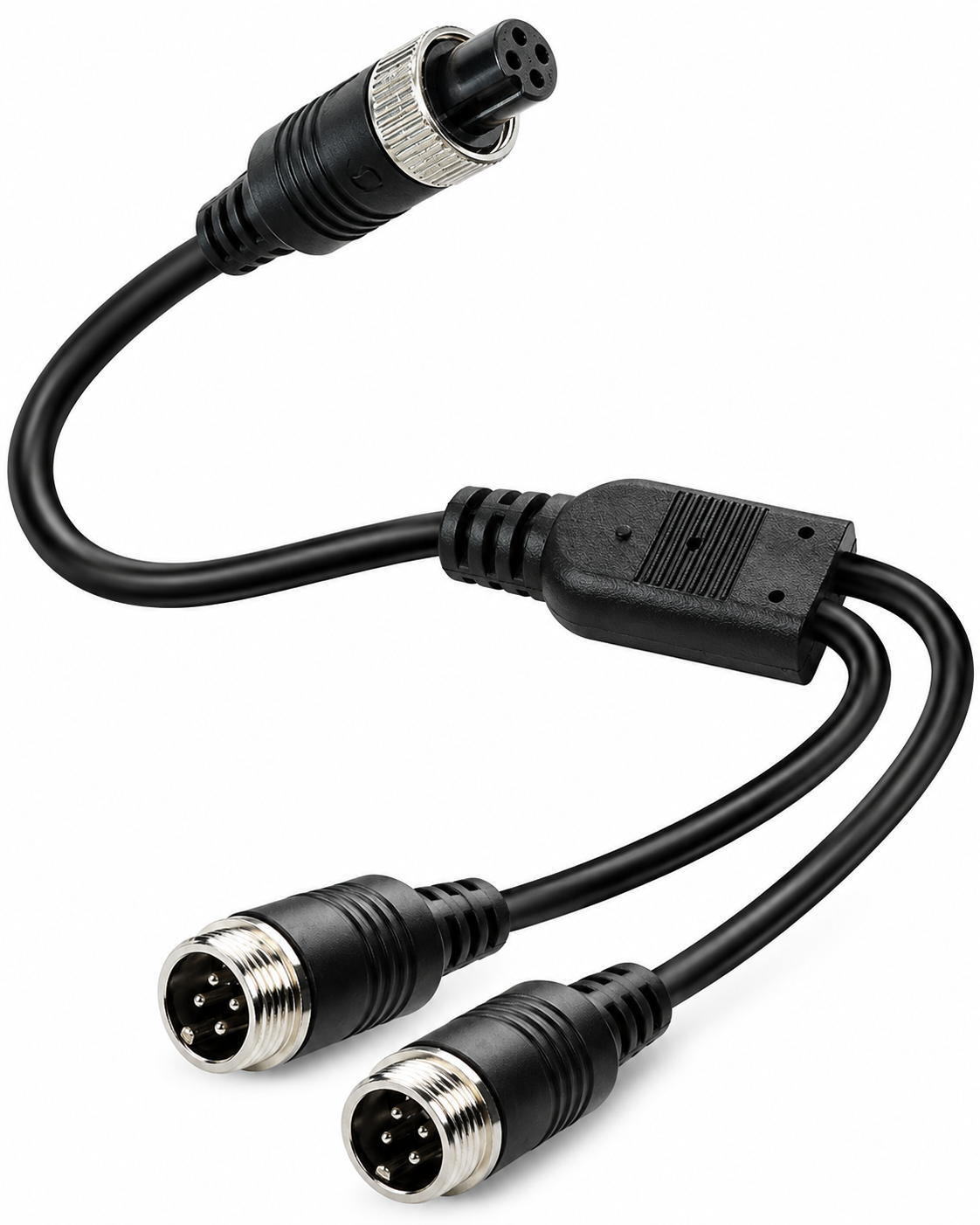 1 hun til 2 han konverter bil video 4 benet forlænger kabel adapter til luftfart - LifafaDenmark Aps