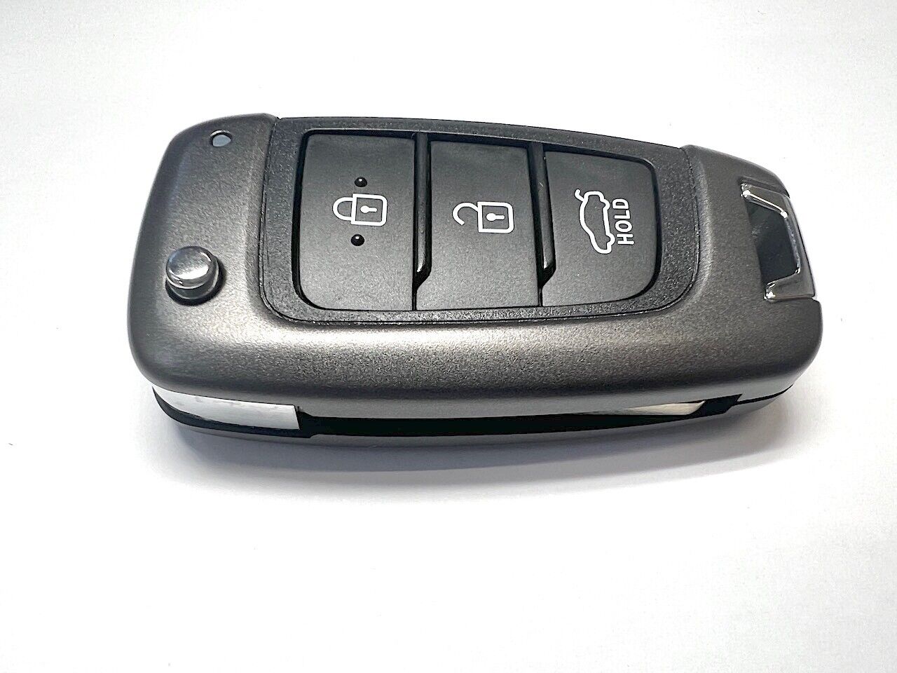 RFC 3 knaps klap nøgle etui til Hyundai i30 fjernbetjent 2017 2018 2019 2020 - LifafaDenmark Aps