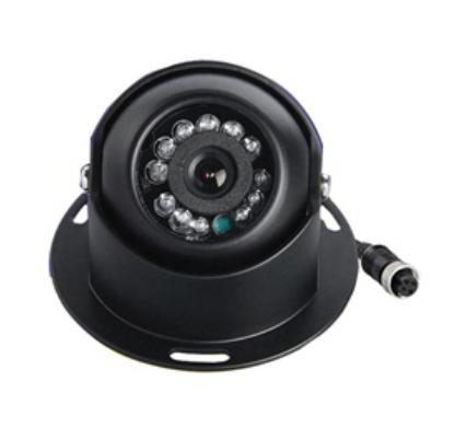 4-PIN Heavy Duty Dome CCD IR-farve bakkamera metal case til lastbil - LifafaDenmark Aps