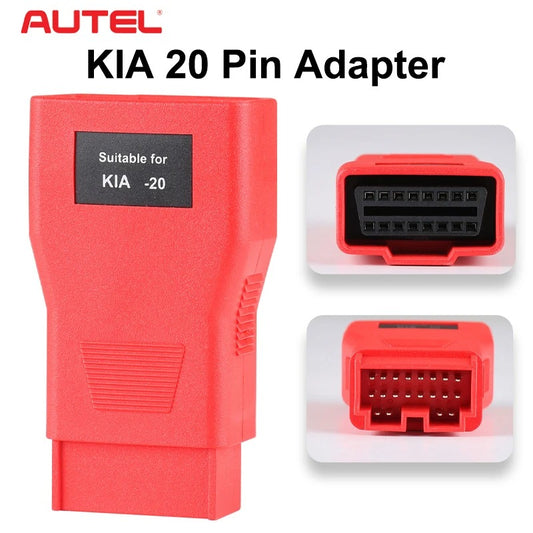 OBDII til OBDII Autel Kia 20 bens adapter til bil diagnostik - LifafaDenmark Aps
