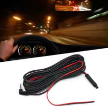 Forlænger kabel til bil dashcam DC 12V 4 benet 10m forlænger kabel AV-kabel til bakkamera