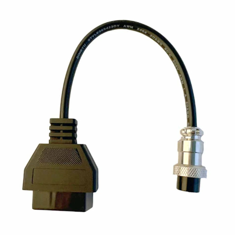 6 bens til OBDII OBD2 16 bens hun adapter diagnostisk kabel udskiftning til PGO Piaggio motorcykler - LifafaDenmark Aps