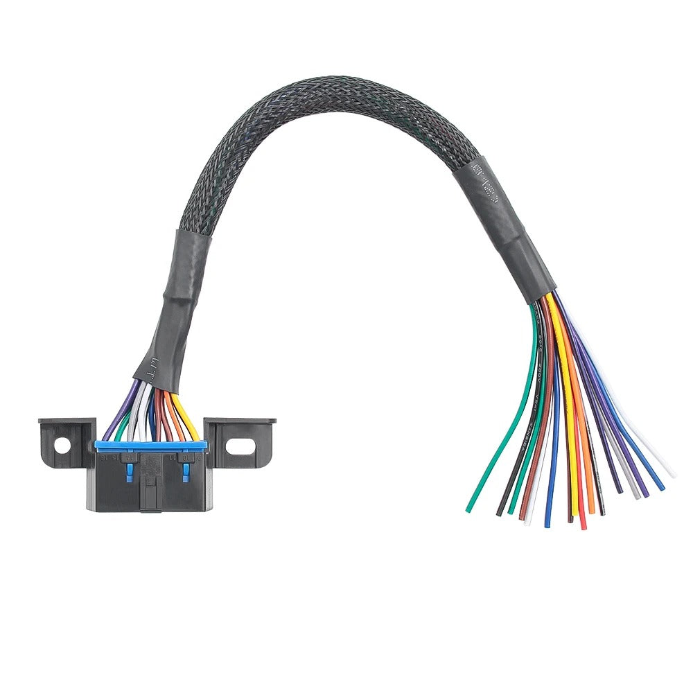 30 cm gør-det-selv 16-benet hun til han OBD-kabel OBD2 16-benet forlænger kabel - LifafaDenmark Aps