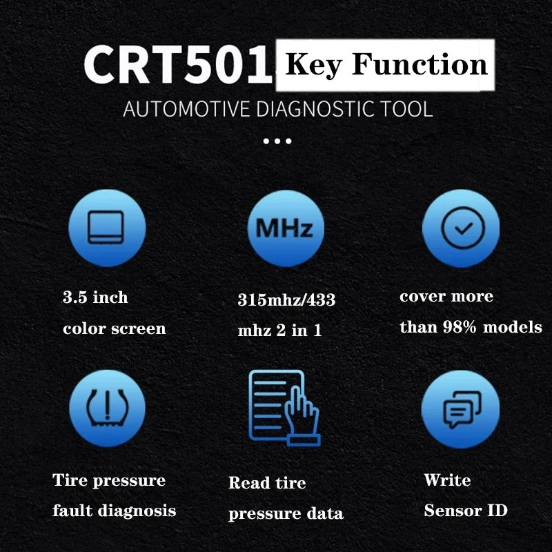 LAUNCH CRT5011E TPMS aktiverings- og diagnoseverktøy