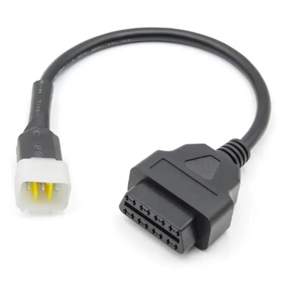 Til Delphi motorcykel 6-benet til 16-benet diagnostisk stik adapter kabel