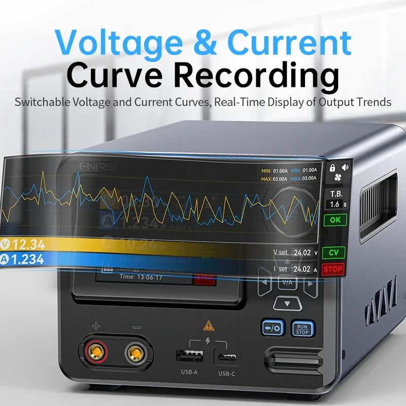 Fnirsi IPS3608 Højtydende CNC DC Justerbar Spændings regulator Strømforsyning med Uplink Funktion - LifafaDenmark Aps