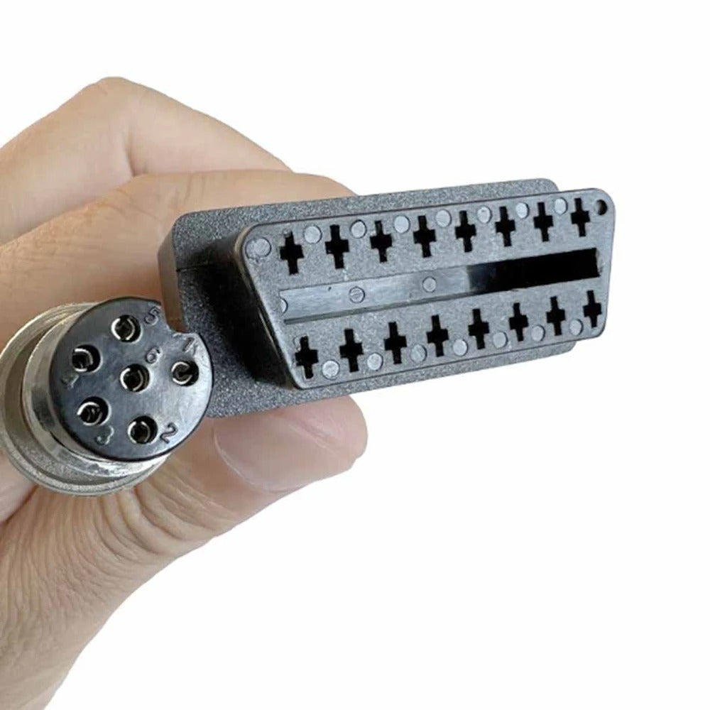 6 bens til OBDII OBD2 16 bens hun adapter diagnostisk kabel udskiftning til PGO Piaggio motorcykler - LifafaDenmark Aps