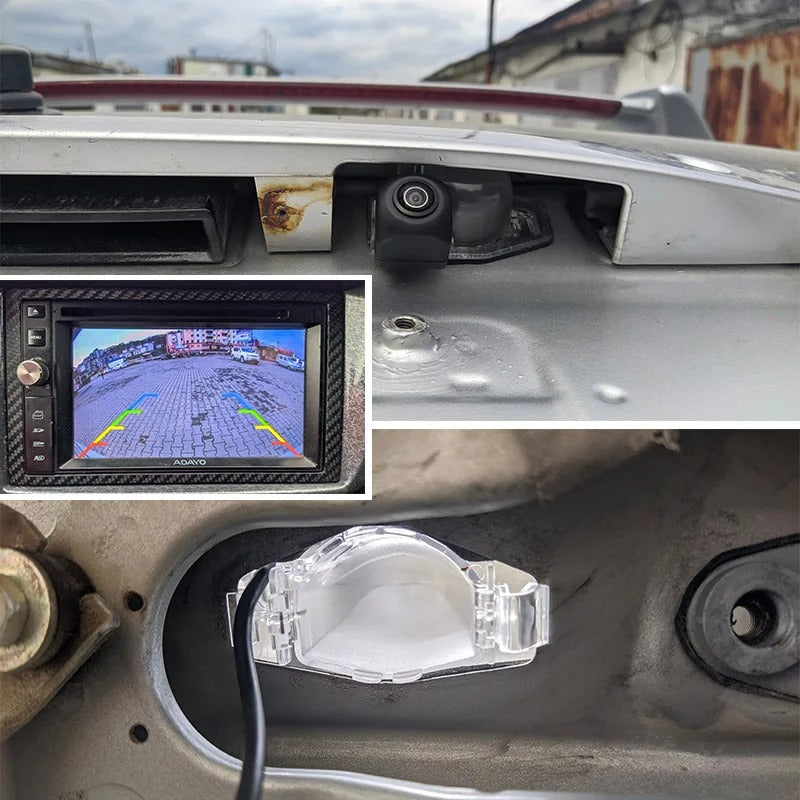 Bak kamera til Honda HRV Jazz Mk1 Mk2 Mk3 Shuttle Stream nummerplade lys - LifafaDenmark Aps