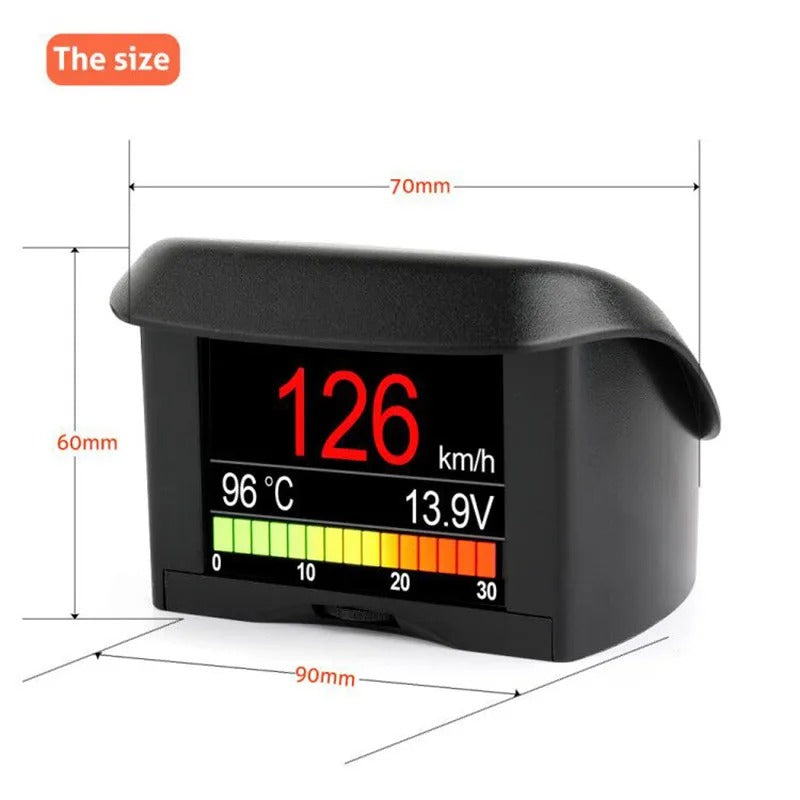ANCEL A202 Bil computer Bil Digital OBD 2 Computer Display Hastighed Brændstofforbrug Temperatur måler OBD2 Scanner