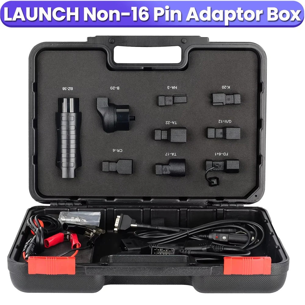 LAUNCH X431 ikke 16 bens adapter boks OBD1 stik sæt - LifafaDenmark Aps