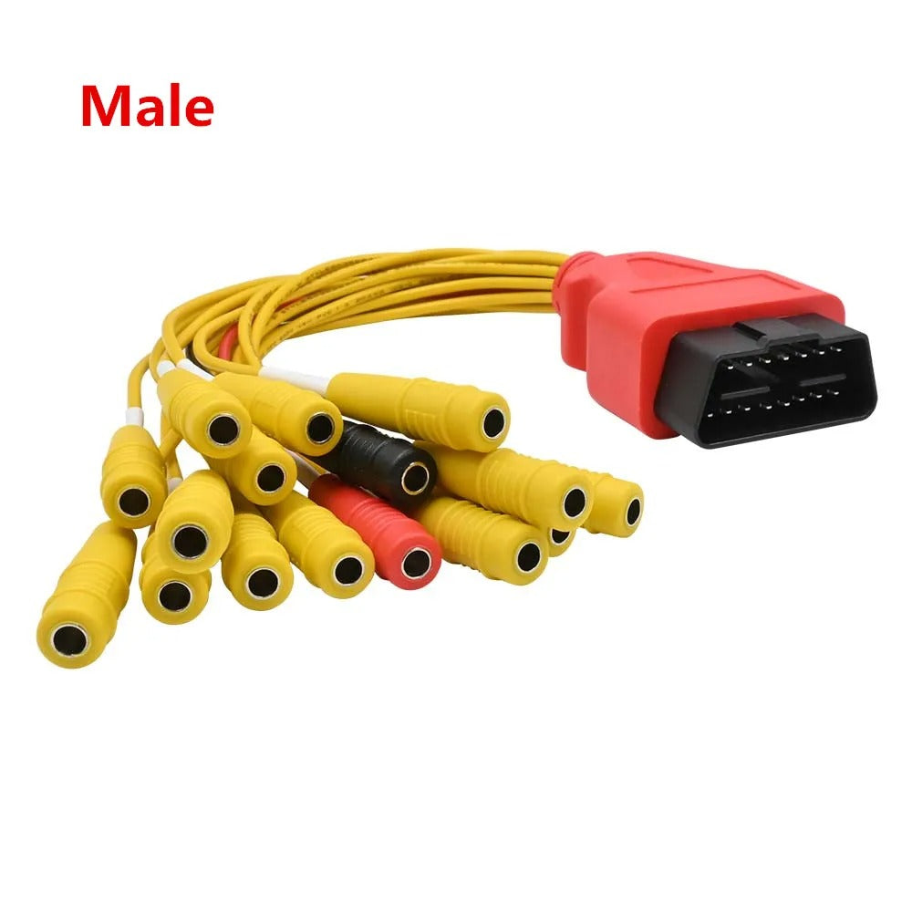 OBD Universal Jumper Bil stik 16 Pin Han Hun Fejl diagnose Værktøj Børste ECU Jumper - LifafaDenmark Aps