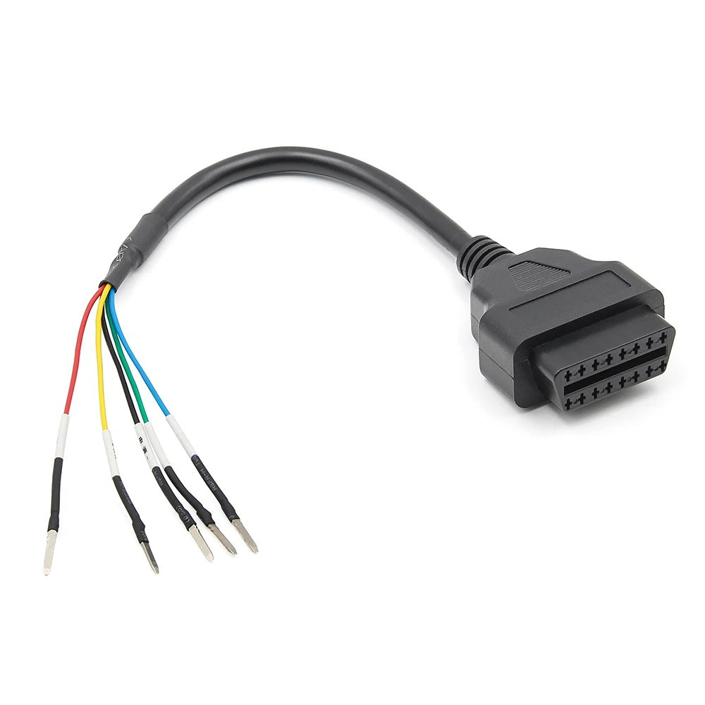 Universal Motorcykel OBD2 Diagnostisk Kabel K+CAN 16Pin Jumper Tester Forlænger kabel - LifafaDenmark Aps