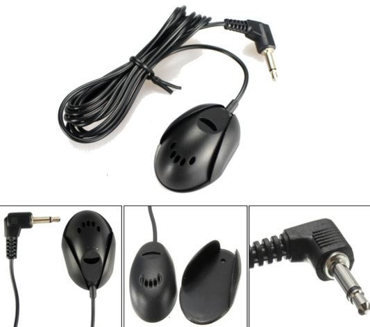 Universal Mikrofon 3,5 mm AUX Ekstern Bil BT Bluetooth GPS Radio Stereo Mikrofon 3 m - LifafaDenmark Aps