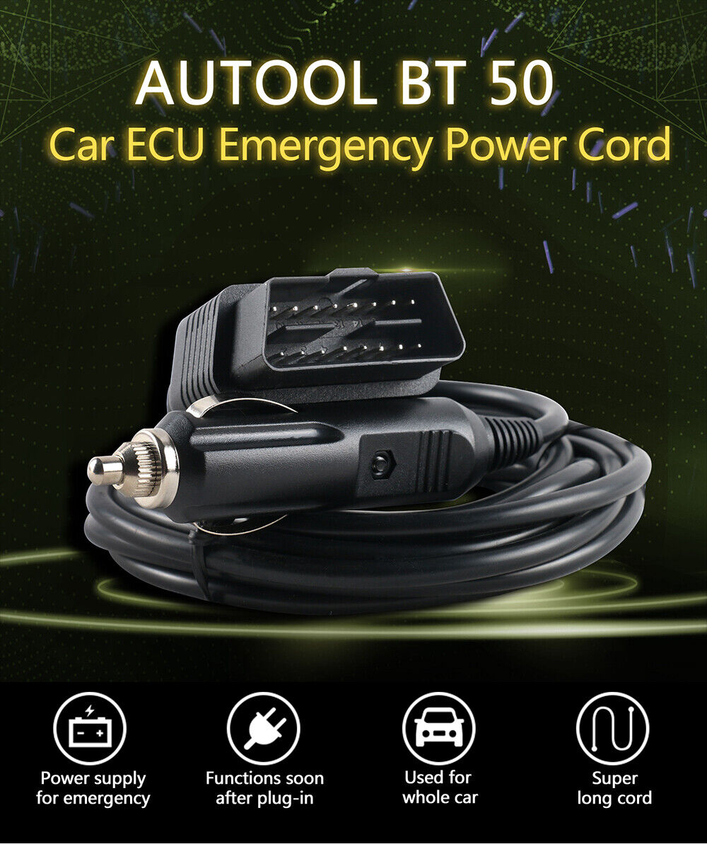 Car Memory Saver OBD-stik holder displayinfo og radiokode batteri skift Nyt
