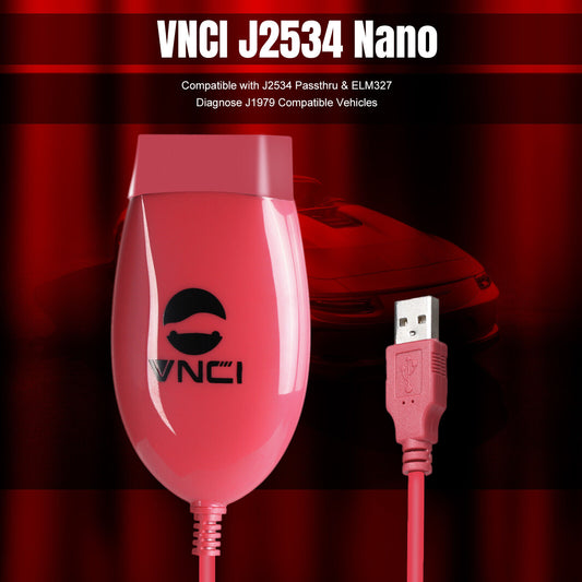 Bil Auto VNCI J2534 For Nano Diagnostic Tools Support J2534 For ELM327 Automatic